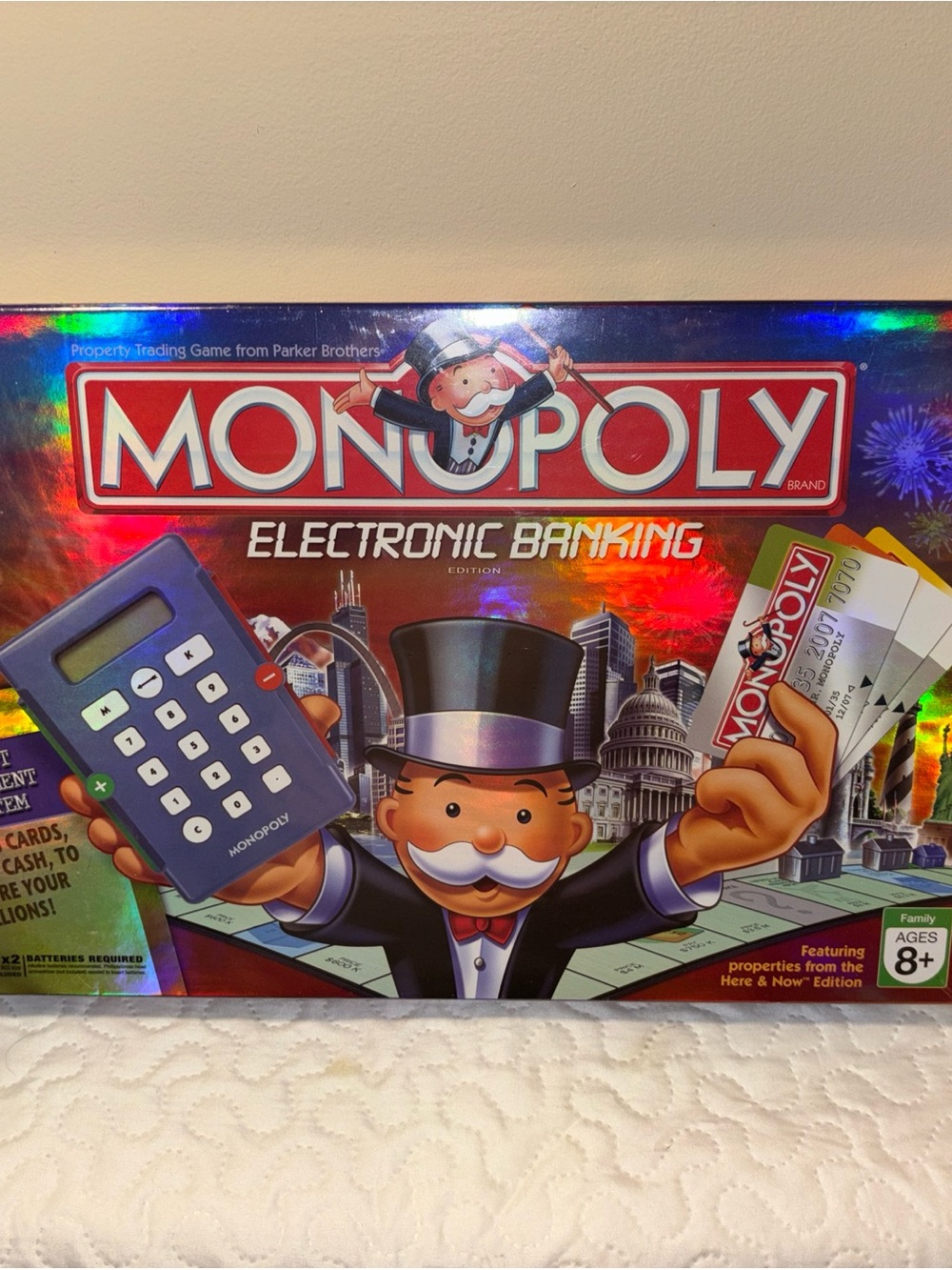 Monopoly Electronic Banking Board Game - Red